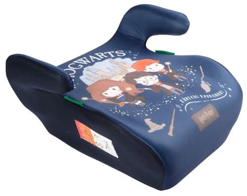 Tataway Elevador Infantil Pan Harry Potter Blue, 126-150 Cm, I-Sizer 129, Asiento De Coche Infantil Seguro Y Cómodo, Diseño Original De Harry Potter, Idea De Regalo Para Un Fan