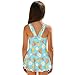 Howilath Cartoon Capybara Girls One Piece Swimsuit with Sleeveless Tank and Skirt All-in-One Swim Dress Bathing Suit 3-13 Years