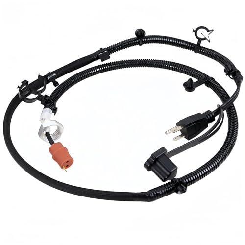 6.7L Engine Block Heater Fits For 2014-2018 Ram 2500 3500 4500 5500 6.7L Cummins Engine, Block Heater Cord, Replace 68223419AA