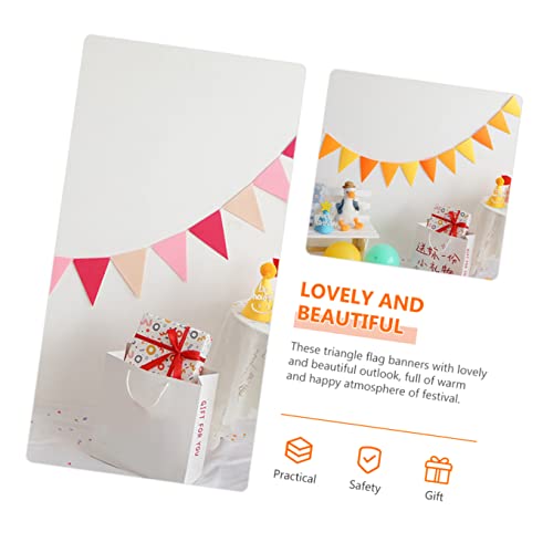 Abaodam 8 Conjuntos De Flâmulas De Decoração Para Festivais Abrindo Celebrações De Feltro Banners De