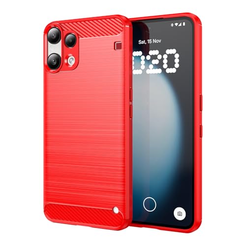 GUYAHANYER �� �K�p���� Nothing Phone 3a Lite�Y�f�@�ۃP�[�X�A�ԒY�f�@��Souple�V�F���\�t�g�V���R�[��TPU�d�b�P�[�X�ی�J�o�[�p �K�p���� Nothing Phone 3a Lite (6.77")