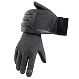Rutschfeste Winterhandschuhe, winddichte Handabdeckung, Wanderhandschuhe für Outdoor, Thermo-Fäustlinge für Herren, wärmende Handschuhe, Skifäustlinge für Motorrad, Snowboarden, Hundespaziergang