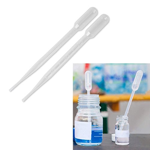 300 Pack 3Ml Plastic Transfer Pipettes Eye Dropper #TOP1