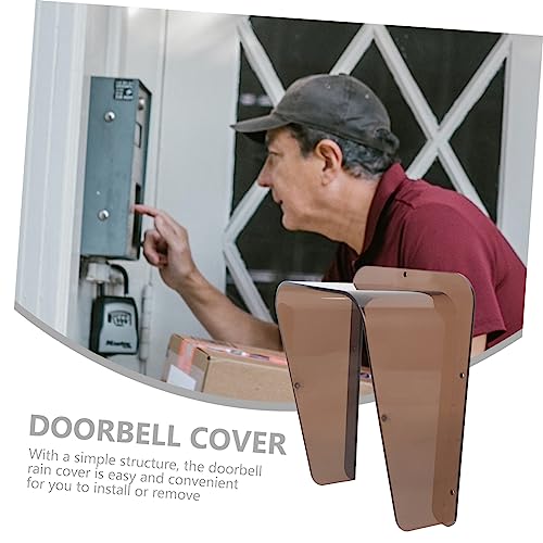 DOITOOL Capa de chuva para máquina de controle de acesso gaiola de pomba ao ar livre tampa do contro