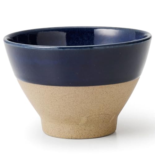 TAMAKI ソソ 茶碗 ラウンド L ネイビー 直径12x高さ8cm T-964798の商品画像（Amazon）