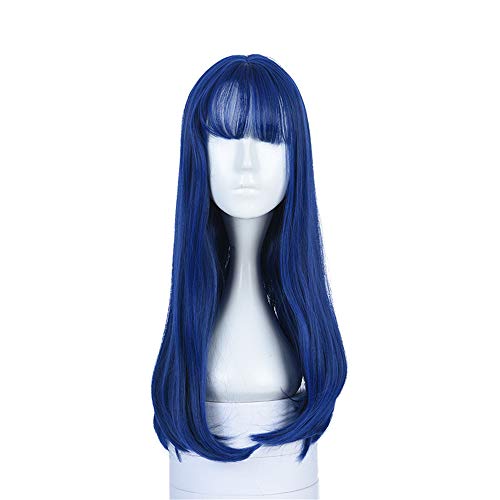 Perruque Cosplay cheveux longs ondulés pour soirées à thème et festivals