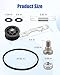 959P3 Washer Idler Lever and Belt Kit Fit for Huebsch SWNBC2PP112TQ01 SWNBC2PP112TW01 Washer Idler Pulley Kit, Replace PRM959P3 UNMC959P3 AP4489045 2020782 PS12661973