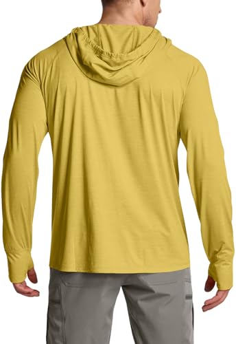 CQR Men's UPF50+ Sun Protection Shirts, Quick Dry Long Sleeve Rash Guard, Athletic Running Workout Fishing Cooling Shirts2