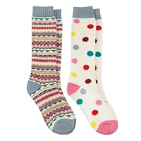 totes toasties® Ladies Welly Boot Socks (Twin Pack)