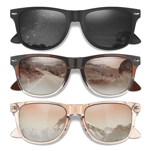 Polarized Sunglasses for Women Men Trendy Classic Retro Designer Sunglasses Fashion UV400 Protection