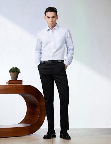 Image of Arrow Men Slim fit Cotton Checked Long Sleeves Semi-Cutaway Collar Shirt