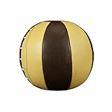 Title Boxing Retro Leather Medicine Ball - Medicine Ball, Boxing Fitness, Boxing Strength and Core, Boxing Weighted Gear, Home Gym, Explosive Training, Conditioning