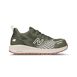 New Balance Men's Composite Toe Speedware Industrial Boot, Olive/White, 11.5 Wide