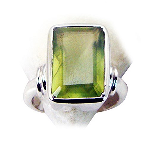 Bague Argent 925 Emerald-Cut minimaliste pour parfaire vos tenues quotidiennes