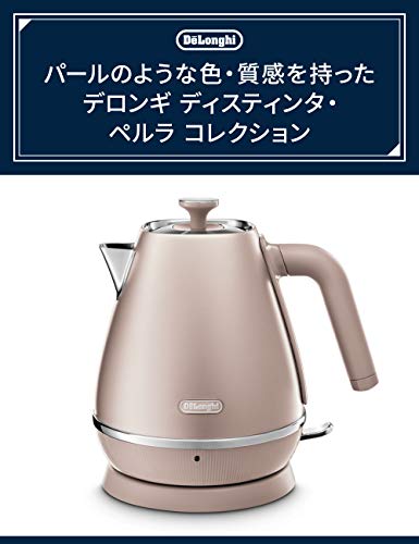 Tetera eléctrica DeLonghi KBIN1200J-PK 1L rosa 100V miniatura 2
