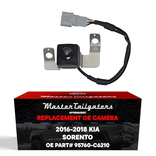 Image of Master Tailgaters Replacement for Kia Sorento w /o AVM, w /o Navigation System (2016-2018) Backup Camera OE Part # 95760-C6210