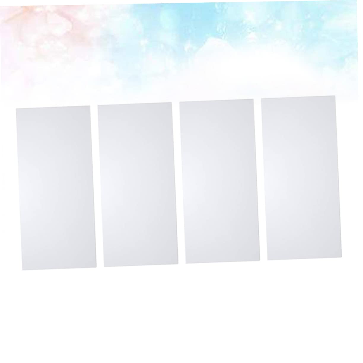 Cubierta Magnética para Ventilación de Aire Color Blanco 4 Piezas | 30 X 14 Cm, para Rejillas de Pared y Suelo, Reduce Ruido y Redirige el Flujo
