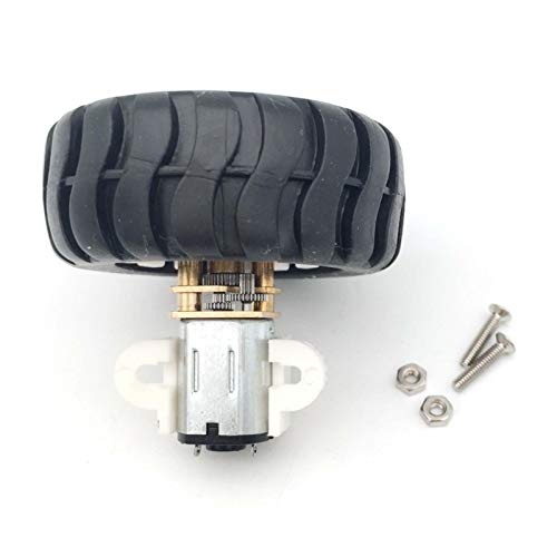 Produktfoto von Pangocho Jinchao-Gleichspannungs Motor DC 3V 6V 12V-Gebermotor mit 43 mm-Radschrauben Montagehalterung&hellip;