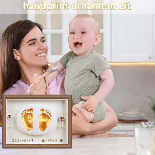 Kit souvenir empreintes mains bébé pour décorer la chambre d'enfant - 4