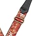 WELAIYOOUQ Guitar Strap, embroidery Jacquard Adjustable Guitar Straps for Acoustic/Bass/Electric Guitar, Includes Guitar Pick, Strap Button and Strap Lock, Constellation Gift (Aries)