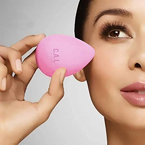 Image of C.A.L. Los Angeles Best Beauty Blender Sponge Puff for Makeup, Game Up Your Makeup With Latex-Free Makeup Blender Sponge and Puff - Pink Color, 18.1gm Pack of -1 (Color - Purple)