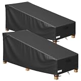 MR.COVER Outdoor Chaise Lounge Cover 900D