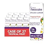 Nutricia Neocate Splash - Ready-to-Feed Hypoallergenic, Amino Acid-Based Toddler and Junior Formula - Tropical Fruit - 8 fl oz (Case of 27)