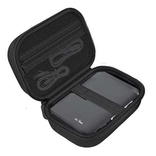 Image of Travel Router Case Compatible with GL-MT3600BE / MT3000 / AXT1800 / MT1300 / A1300 for GLiNetTravel Router Wireless, Portable WiFi Storage Holder (Case Only) - Black