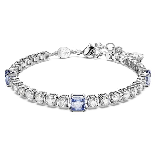 Swarovski Pulsera Matrix Tennis 5666426 azul