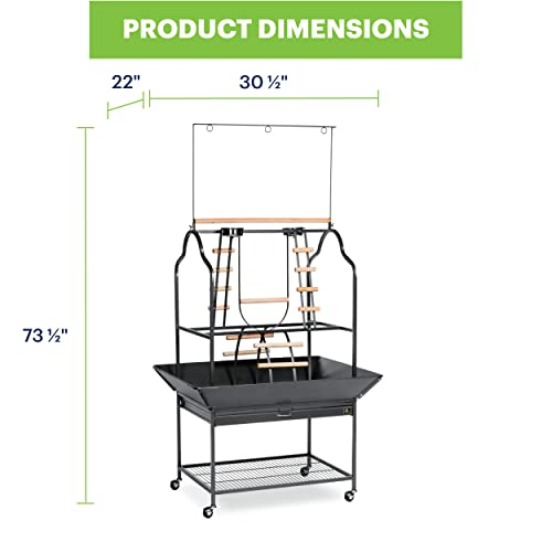 Prevue Pet Products Hendryx 3180 Pet Products Parrot Playstand, Black Hammertone #TOP15