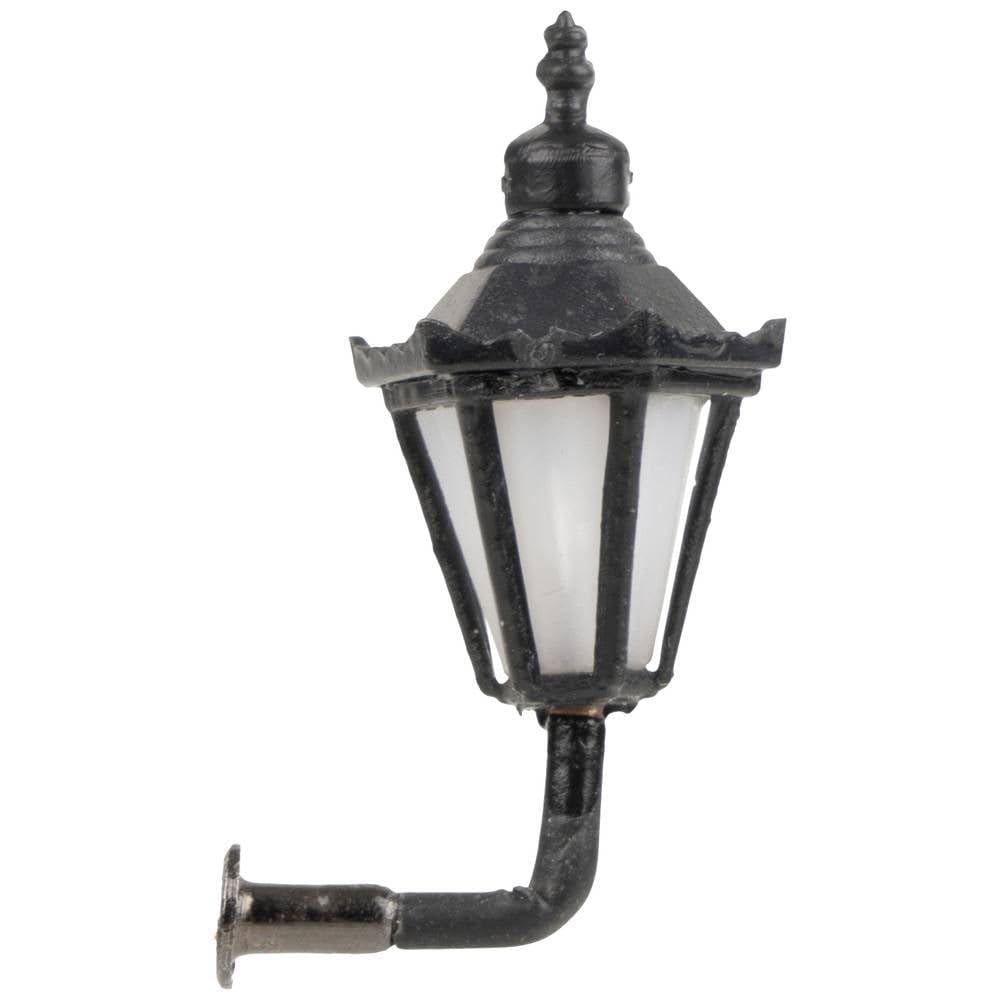 FALLER L-040 3 x LED Wall Light Hexagonal Lantern with Crown Warm White