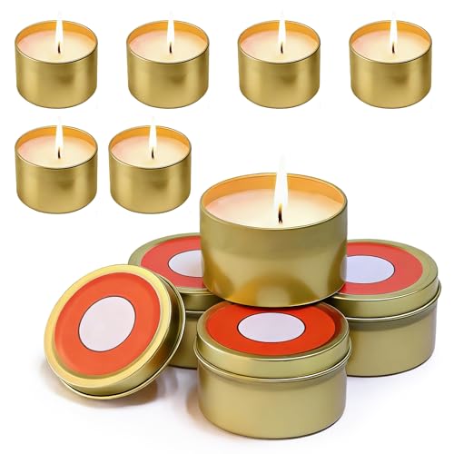10 Stück Überlebenskerzen Lang Brenndauer skerzen Langbrennend Für Innenbereich Windfeste Rauchfreie skerzen (30h Brenndauer) Für Camping Picknick Stromausfall