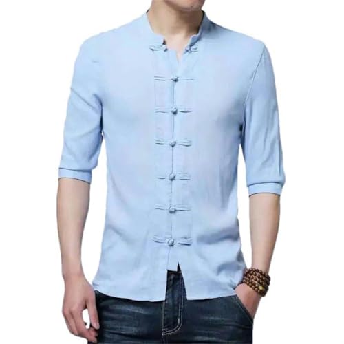 Costume Zhongshan décontracté en coton pour randonnée et été