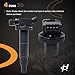 HQPASFY Ignition Coils UF333 Pack Set of 4 Compatible with Toyota Camry Highlander Rav4 Matrix Solara, Lexus, Pontiac, Scion L4 2.0L 2.4L Replace# IC463, GN10313, 5C1299