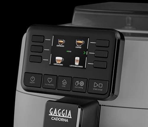 Image of Gaggia Cadorna Prestige Over Ice Automatic Espresso Machine Moonlight Grey