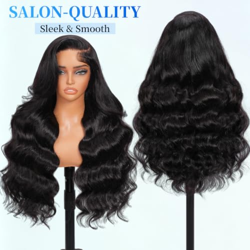 250 Density 13x6 Body Wave Lace Front Wig 28" — Drawstring