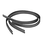 4 Pack Windshield Wiper Blades Refills, Universal Rubber Frameless Windshield Wiper Blade Refills Parts Windshield Wiper Rubber Strips for Most Cars Buses Vans Lorries Trucks (32' x 4)