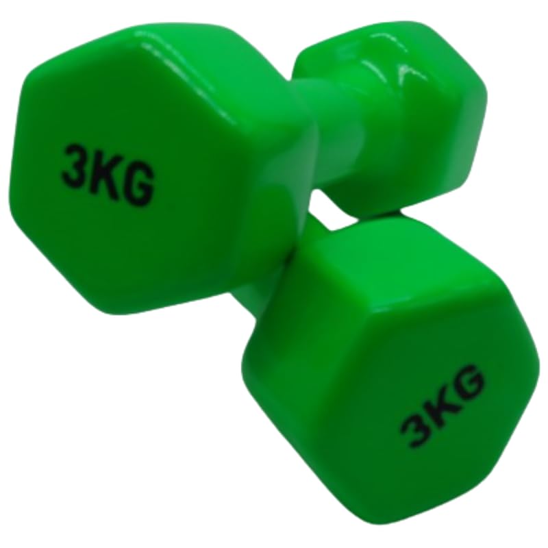 See full amazon price history chart for WallR Coated Neoprene Dumbbells 1 Pair (2 Pcs.) 3 kg Hexa Dumbbell for Home Gym Workout |Bouncer Dumbell Exercise Dambal Fitness Gym Dumbbell set men women (3 kg x 2)- 6 kg WallR Coated Neoprene Dumbbells 1 Pair (2 Pcs.) 3 kg Hexa Dumbbell for Home Gym Workout |Bouncer Dumbell Exercise Dambal Fitness Gym Dumbbell set men women (3 kg x 2)- 6 kg (B0CTFJ6WTX) Amazon Price History, Amazon Price Tracker