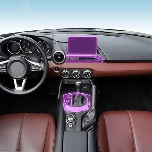 Film de protection TPU pour Mazda MX5 2022-2024 transparent anti-rayures
