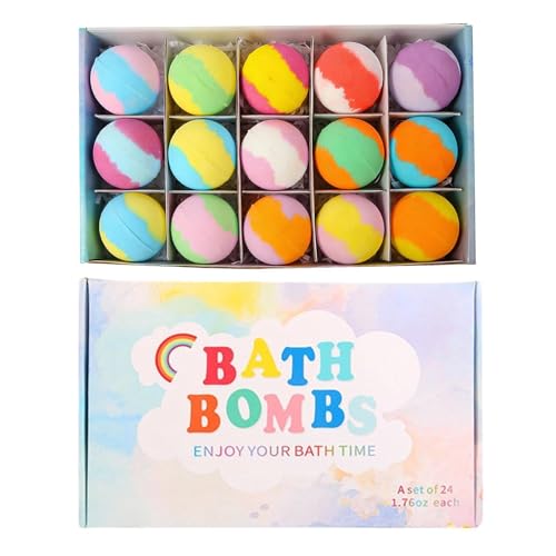 Boules de bain enfant jouets effervescentes lavage corporel 15 pièces pour garçons et filles