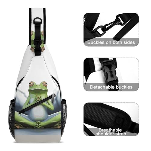 Bolso cruzado casual y deportivo para viajes y senderismo miniatura 3