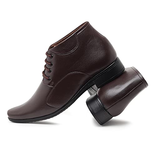 Image of Zixer Synthetic Leather Mens Formal Shoes || Office Formal Shoes Men Stylish|| Formal Shoes for Men Patent Leather Lace Up Party Formal Shoe