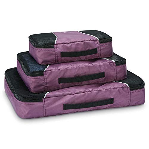 Image of Samsonite 3 Piece Packing Cube Set, Purple, One Size
