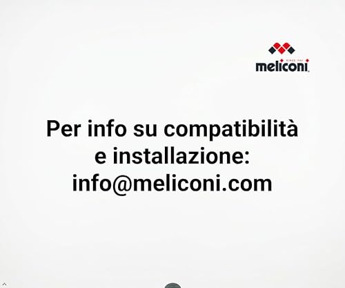 Meliconi CME ETR120, uchwyt ścienny do telewizora, pochylany uchwyt do telewizora, uchwyt na płaski ekran od 14" do 32", VESA 75-100-200 x 100, obciążenie 20 kg, wyprodukowano we Włoszech, czarny