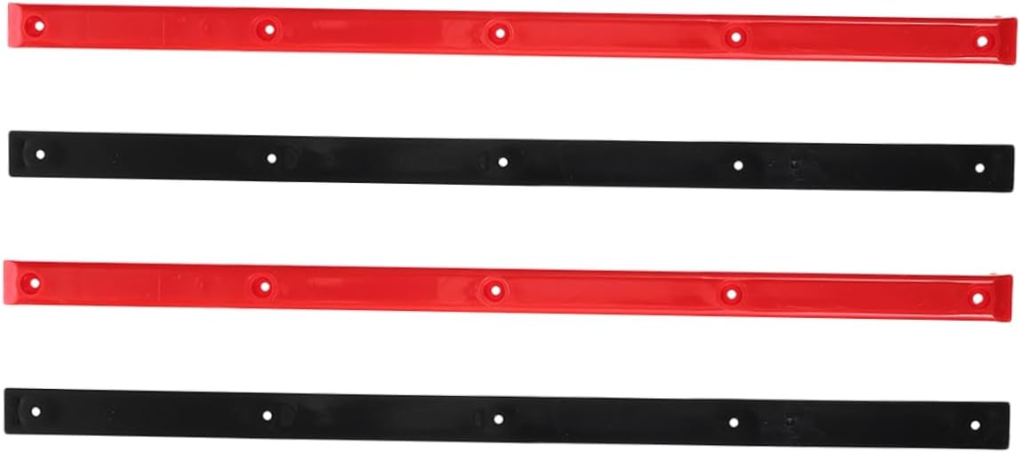 SUPVOX 4pcs Parts Skateboard Protector Easy Install Plastic Rail Bone Skateboard Frame Accessory