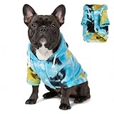 Picture of Mklhgty Tie Dye Dog Hoodie, Winter Coat for Small Dogs - Ultra-Soft Adjustable Warm Hood, Breathable Comfort Fabric for Daily Use