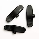 Dynatomy Easy Living Lamp Assist-set of 3 ergonomic lamp knobs, Black