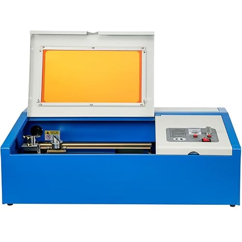 Furvveerr Lasergraveermachine CO2 50W Laser Graveermachine Werkgebied 300mmx200mm Van Toepassing op Houten Stof Leer Marmer Carving Cut