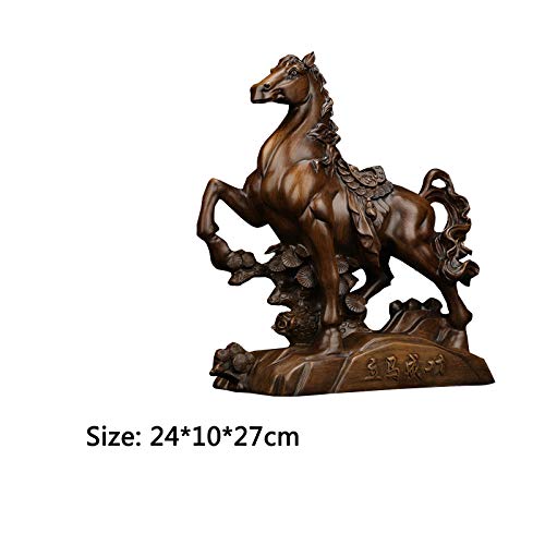 Statue de Cheval Feng Shui sur une table de salon pour harmoniser votre décoration - 3