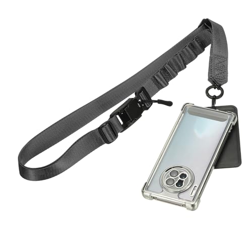 Cordon universel pour téléphone portable avec sangle à bandoulière réglable et boucle